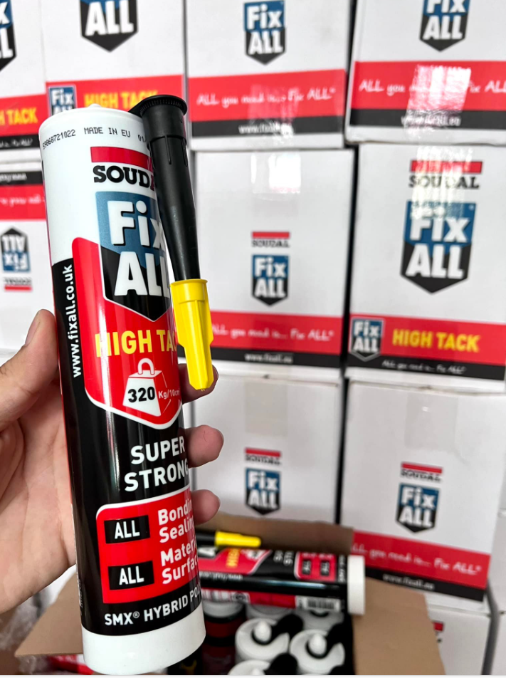Soudal Fix All High Tack White/Black 290ml